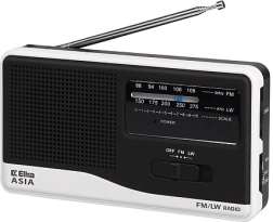Radio portátil ASIA blanco