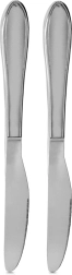 Juego de cuchillos de mesa de acero inoxidable Conic, 2 uds.