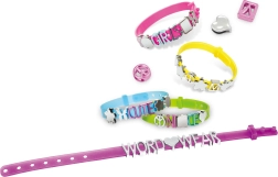Creación de pulseras con letras – set creativo para niños
