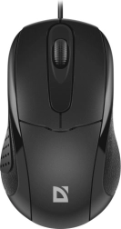Ratón con cable Defender Standard negro 1000 dpi