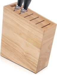 Soporte de madera para cuchillos con separadores