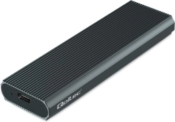 Carcasa externa de aluminio para SSD M.2 NVMe, USB 3.1 Gen2 10 Gb/s, hasta 4 TB, grafito