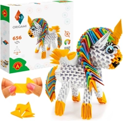 ALEXANDER origami 3D – unicornio, 656 piezas