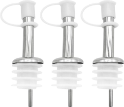 Dispensadores de acero inoxidable para botellas Orion - 3 uds.