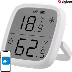 Sensor inteligente de temperatura y humedad ZigBee LCD Sonoff