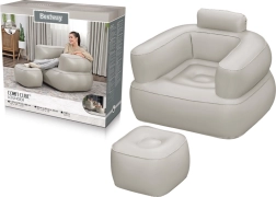 Sillón inflable BESTWAY claro