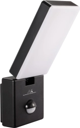 Luz LED de pared exterior con sensor PIR 10 W, IP65, 4000 K