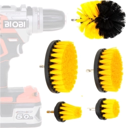 Accesorios multipropósito para taladro para limpieza, juego de 5 piezas