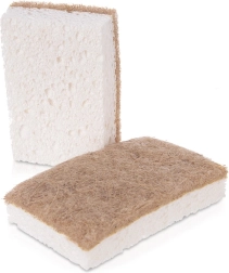 Esponja de cocina natural EKO, 2 uds