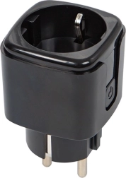 Enchufe inteligente WiFi TUYA V3 negro