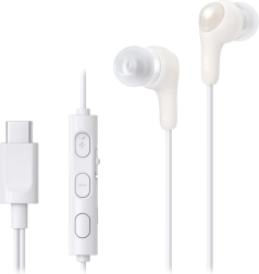 Auriculares intraaurales con cable JVC Gumy Connect USB‑C con micrófono – blancos