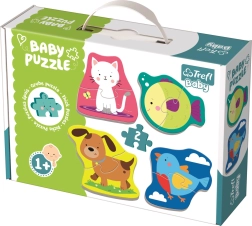 Trefl Baby puzzle – animales domésticos 1+