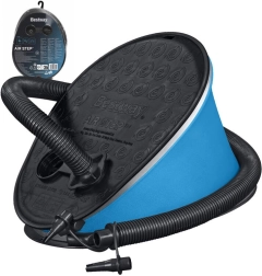 Bomba de pie Bestway para colchones con adaptadores