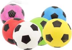 Pelota de fútbol de goma Teddies de 12 cm - 1 unidad