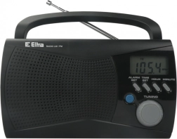 Radio portátil con pantalla LCD KINGA 2 negro