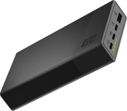 Power bank Green Cell PowerPlay 20000mAh 22,5W negra