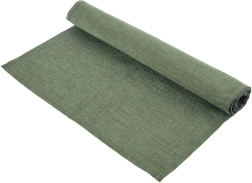 Camino de mesa de poliéster 140 × 40 cm – Verde