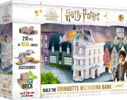 Set de construcción Brick Trick HARRY POTTER: Banco mágico Gringotts (210 piezas)
