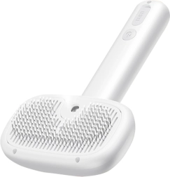 Cepillo de vapor para el pelo ROJECO – blanco, inalámbrico e impermeable