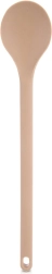 Cuchara de cocina de silicona beige 28 cm