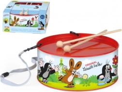 Tambor Krteček 20 cm con baquetas