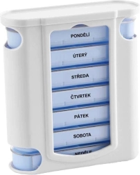 Organizador semanal de tabletas ORION, 28 compartimentos