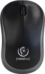 Ratón inalámbrico Meteor plateado