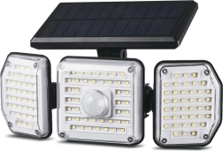 Luz LED solar con sensor de movimiento