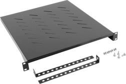 Bandeja para rack 19" 800mm 1U 483x500mm negra