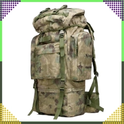 Mochila táctica de senderismo 65 l camouflage