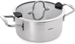 Olla de acero inoxidable con tapa VENICE 20 cm, 3 l