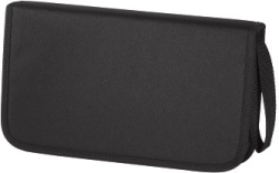 Funda para CD y DVD 64 uds. negra