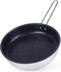 Sartén de acero GRANDE 26 cm con superficie antiadherente tipo granito
