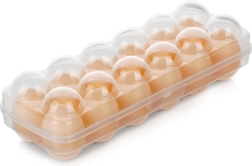 Caja de plástico para huevos para 12 unidades para la nevera