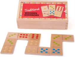 Dominó de madera clásico Bigjigs Toys