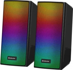 Altavoces para ordenador DEFENDER Spitfire 2.0 con Bluetooth y LED, 6 W