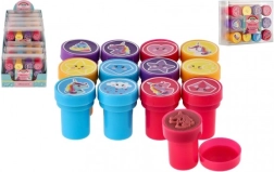 Sellos autoentintables unicornio, set de 12 unidades en caja