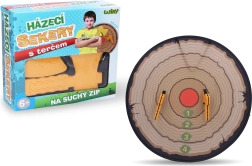 Hachas de lanzamiento con diana de 66 cm