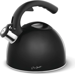 Tetera Cuivre 3 l, negra con silbato, para todo tipo de cocinas