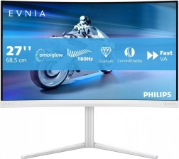 Monitor Philips 27" curvo VA 180Hz Ambiglow