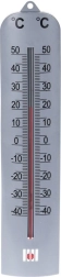 Termómetro analógico universal gris 27,5 cm