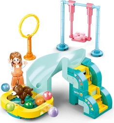 Sluban Girls Dream parque de juegos para perritos (set de construcción)