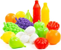 Set de alimentos de plástico para cocina infantil