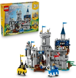 LEGO® Creator 3 en 1 31168 Castillo medieval y caballeros a caballo