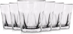 Vasos de chupito de vidrio 40 ml, juego de 6 unidades