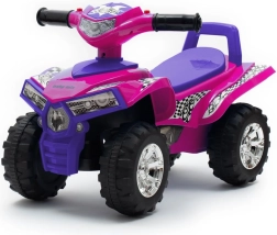 Correpasillos infantil tipo quad con sonidos BABY MIX rosa