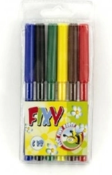 Set de rotuladores de colores Wiky 6 uds.