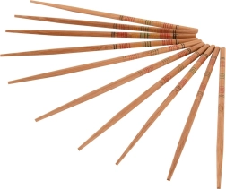 Palillos de bambú para sushi de 22,5 cm - 10 unidades