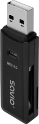 Lector de tarjetas universal Savio AK-63