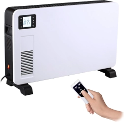 Solight convector de aire caliente de 2300 W con pantalla LCD, ventilador y temporizador